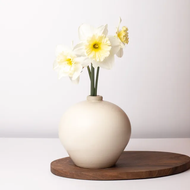 jeda-c-ramique-vase-manon-vase-vanille-blanc-cass-18-cm image 1