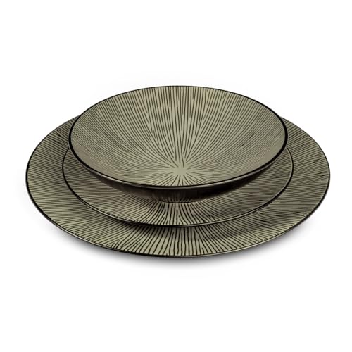 m-dard-de-noblat-stone-pop-service-18-assiettes-gr-s-gris-clair image 5