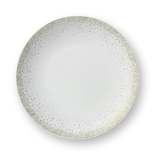 m-dard-de-noblat-byblos-6-assiettes-dessert-porcelaine-blanc-dor image 8