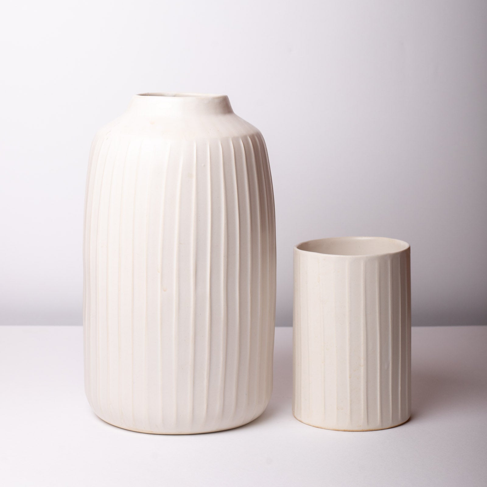 jeda-c-ramique-meringue-grand-vase-rainur-mat-30-cm image 2