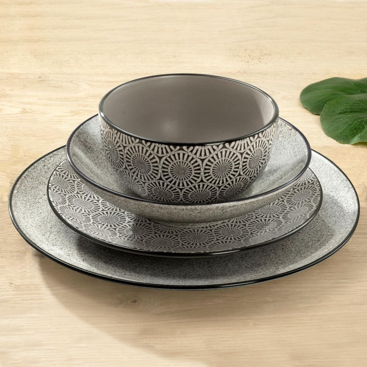 m-dard-de-noblat-tess-flanelle-assiette-dessert-21-cm-lot-de-6-cr-me image 3