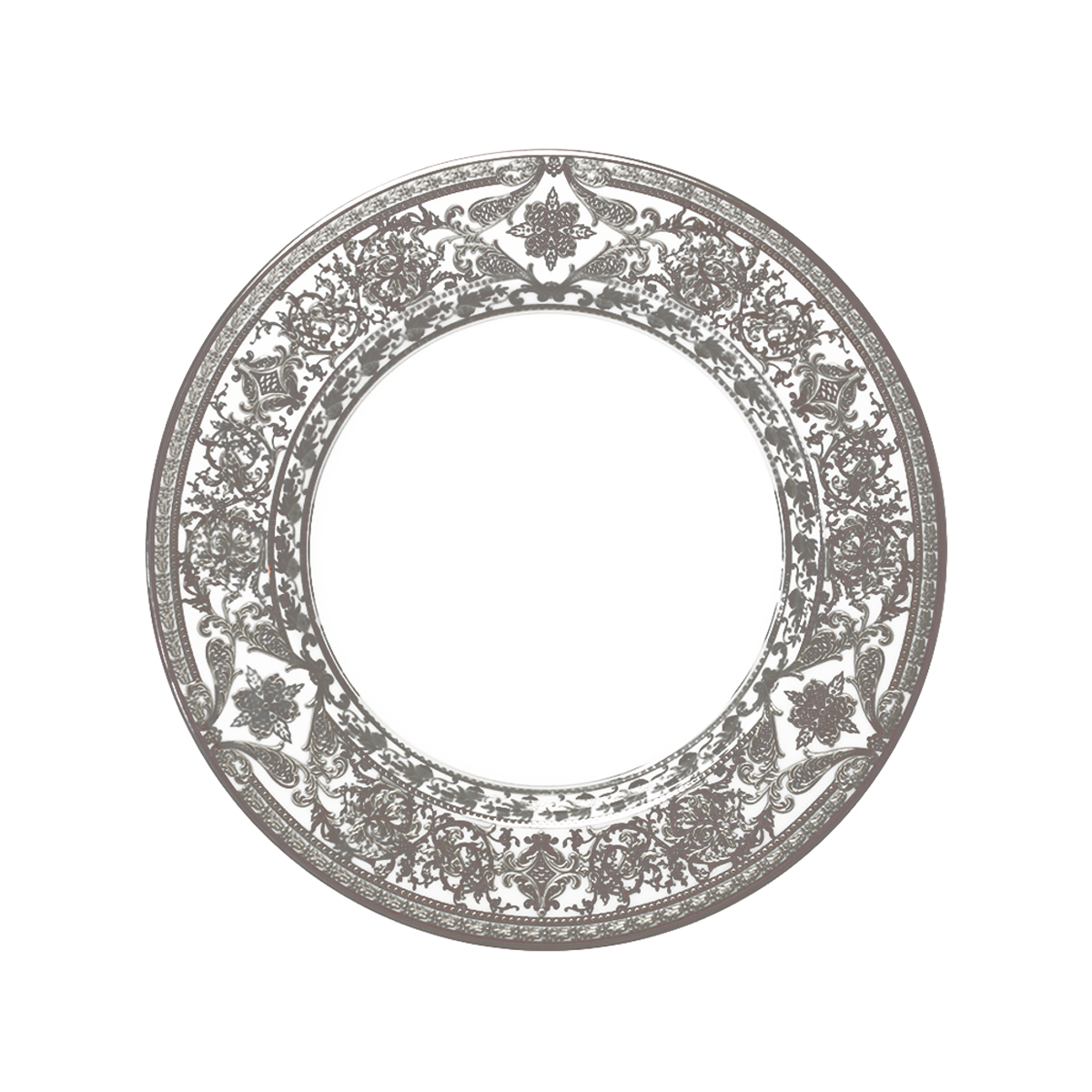 haviland-matignon-assiette-creuse-blanc-platine image 1