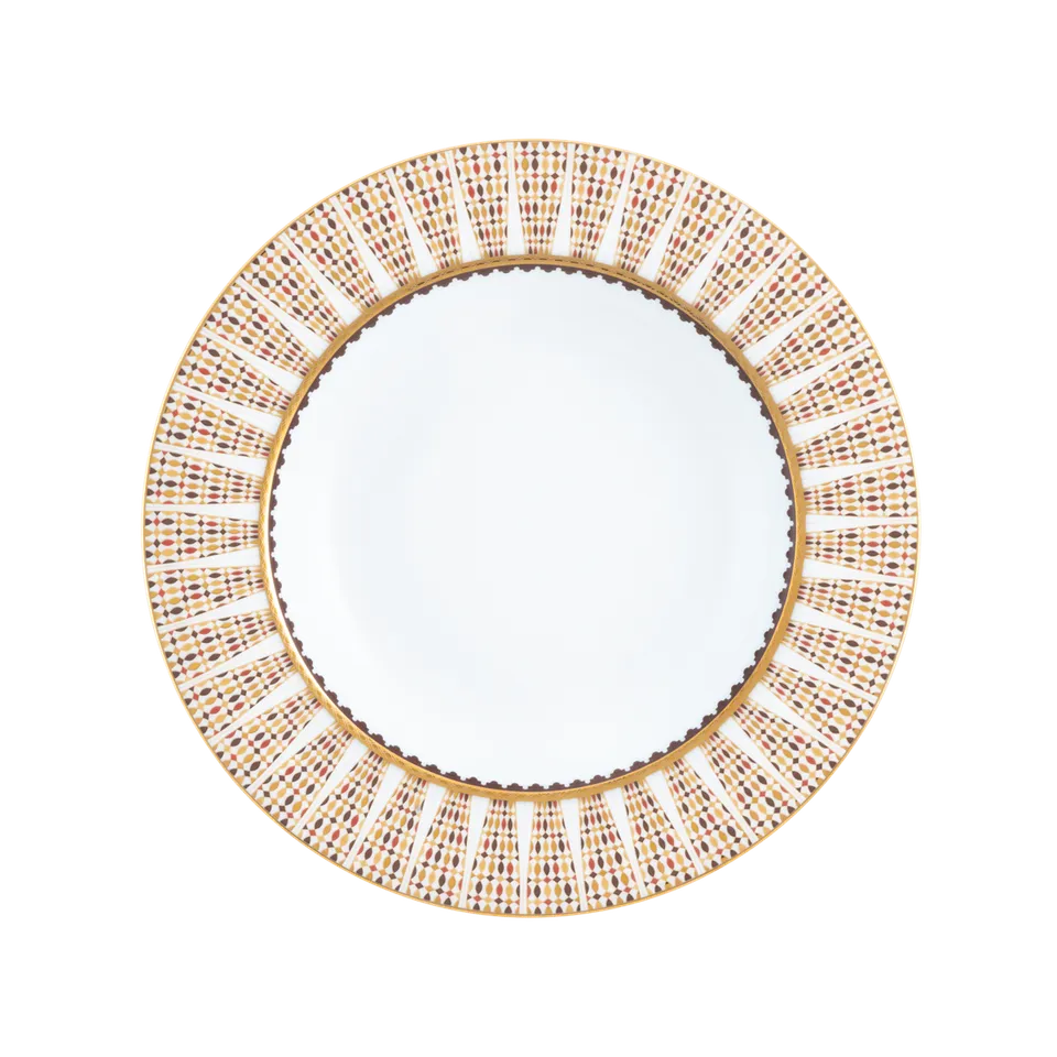 haviland-cavalier-royal-assiette-creuse-porcelaine-blanche image 1
