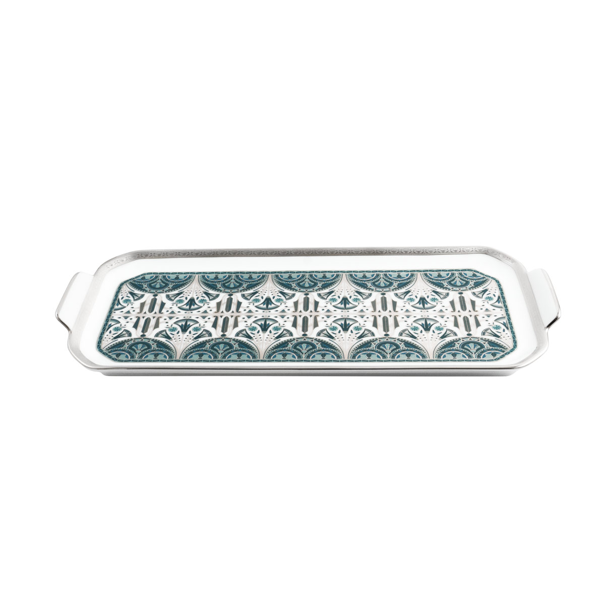 haviland-r-ves-du-nil-plat-cake-vert-platine image 2