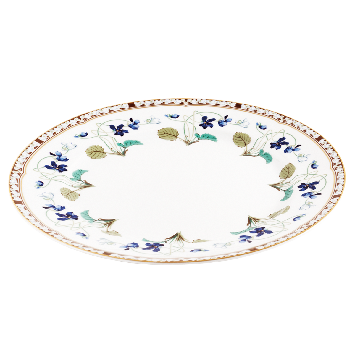 haviland-imp-ratrice-eug-nie-plat-rond-porcelaine-blanc image 2