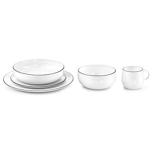 m-dard-de-noblat-yaka-assiettes-dessert-21-5-cm-noir-lot-6-porcelaine image 6