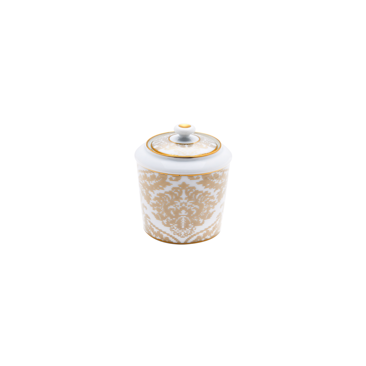 haviland-damass-ritz-paris-sucrier-blanc-porcelaine image 1