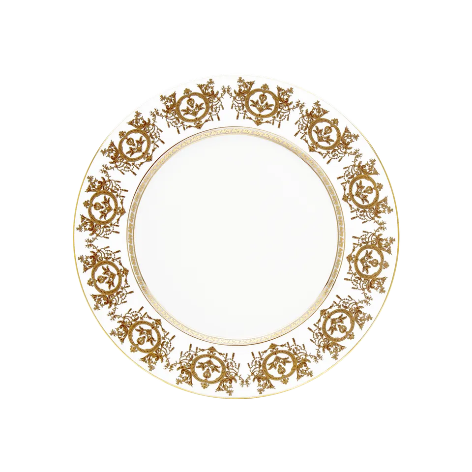 haviland-ritz-imp-rial-assiette-dessert-porcelaine-blanc image 1