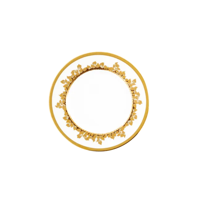 haviland-feuille-d-or-assiette-pain-or image 1