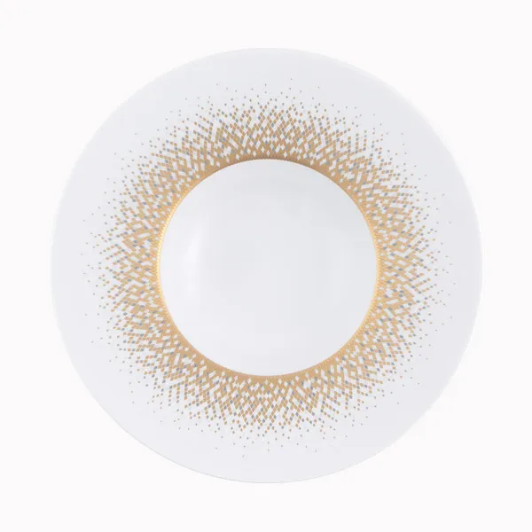 haviland-souffle-d-or-assiette-creuse-aile-large-porcelaine image 1