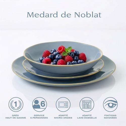 m-dard-de-noblat-eg-e-service-vaisselle-18-assiettes-bleu-ciel-gr-s image 8