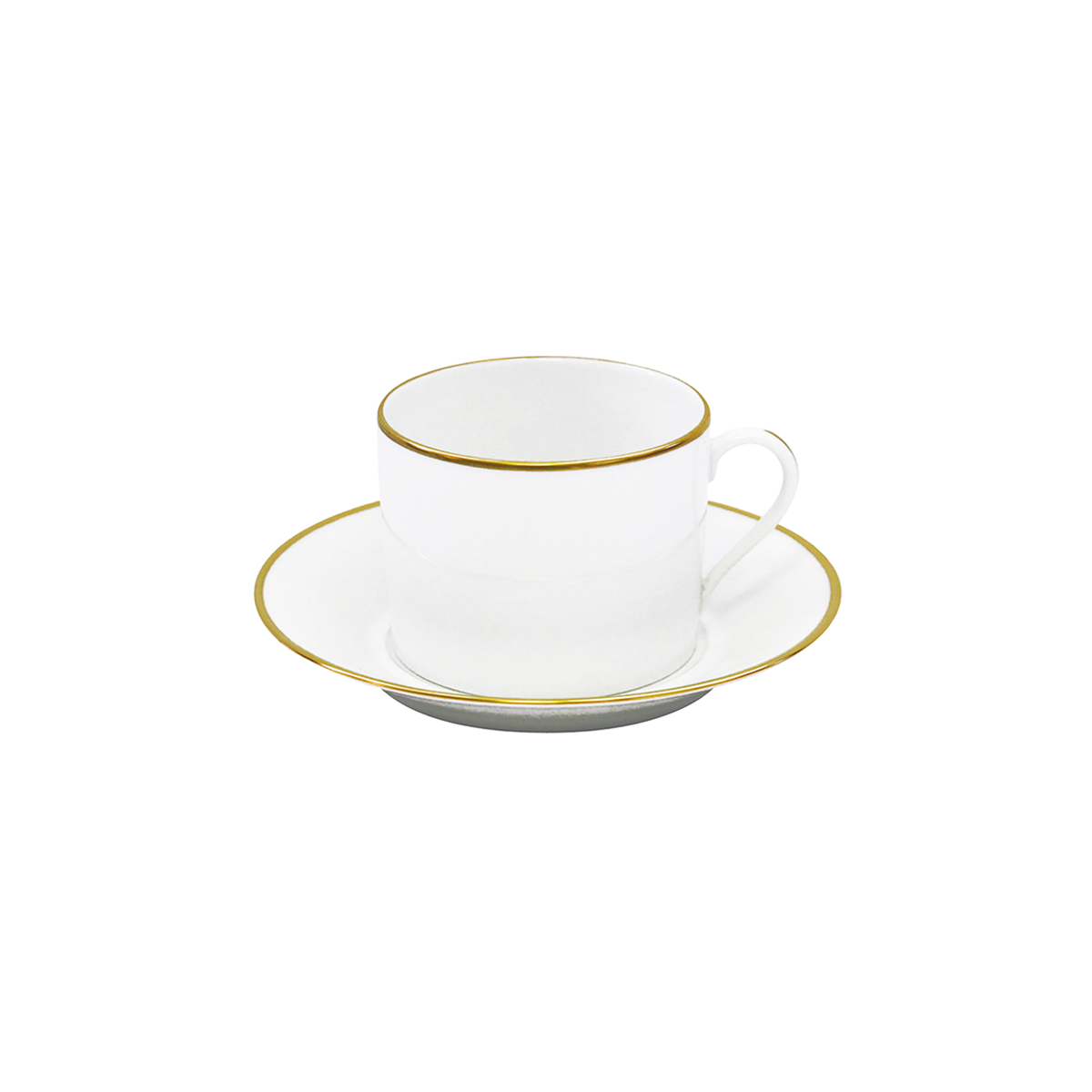 haviland-orsay-tasse-d-jeuner-et-soucoupe-or-porcelaine image 1