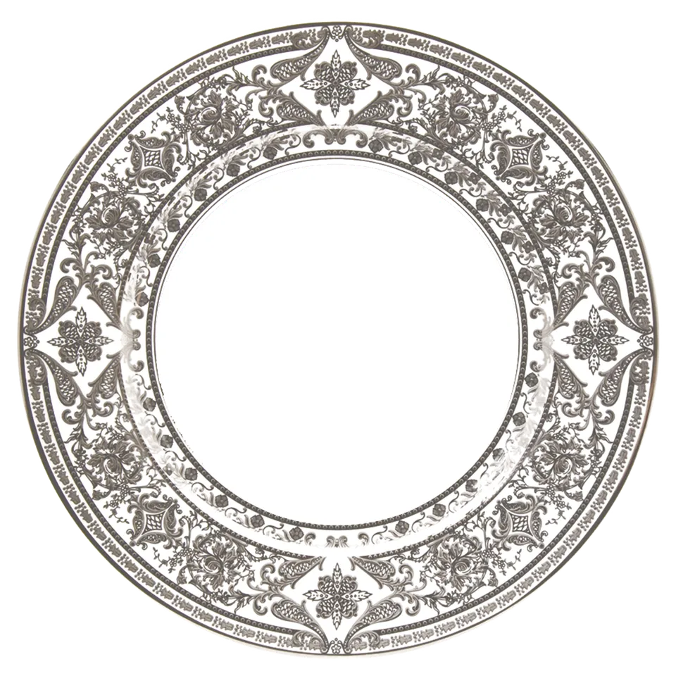 haviland-matignon-assiette-pr-sentation-blanc-platine image 1