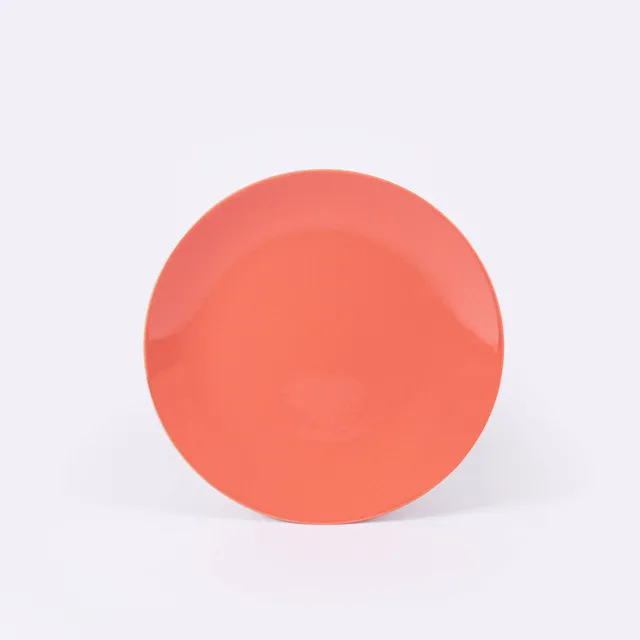 ogre-la-fabrique-essentielle-assiette-plate-porcelaine-terracotta-25cm image 1