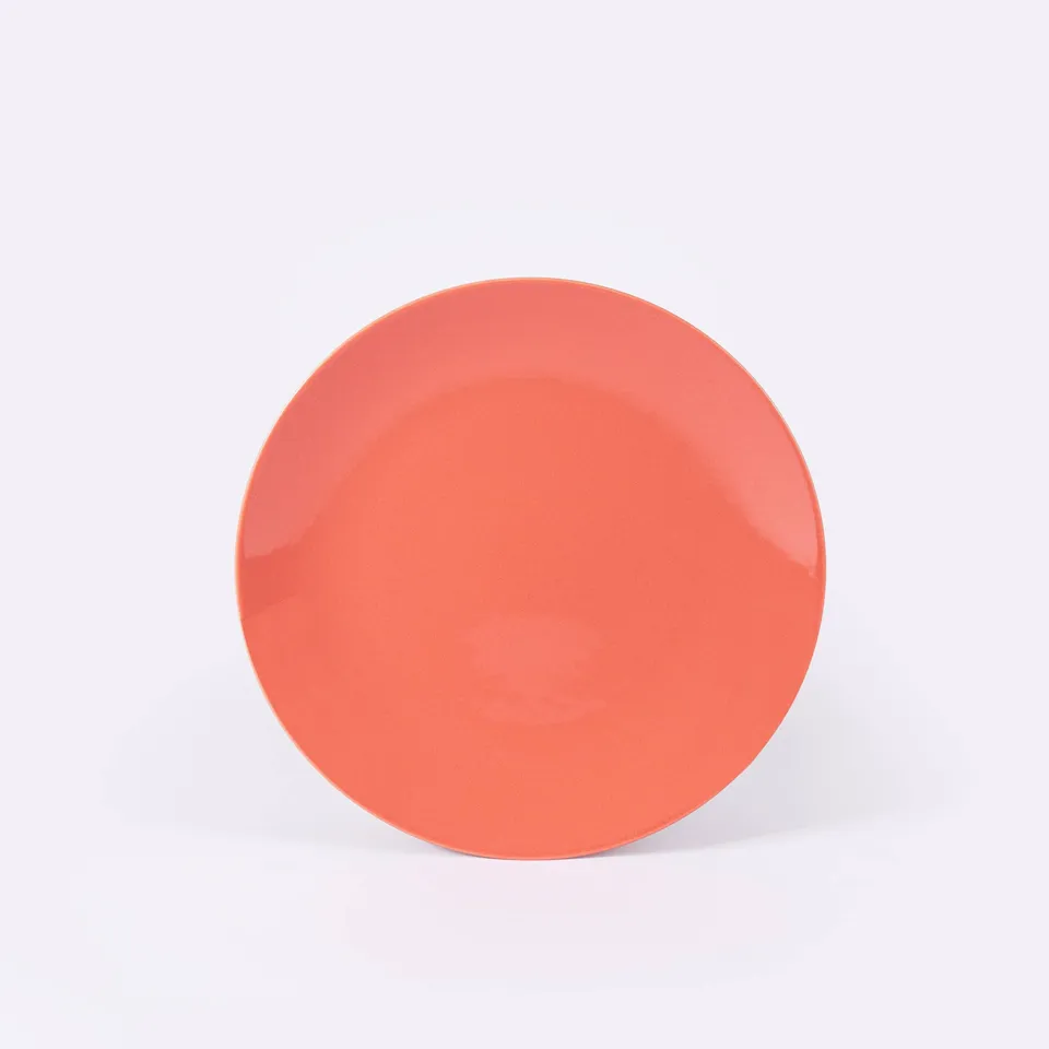 ogre-la-fabrique-essentielle-assiette-plate-porcelaine-terracotta-25cm image 1