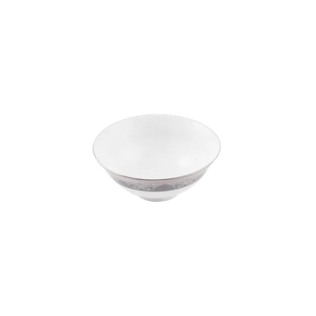 haviland-romane-bol-riz-gris-porcelaine-limoges image 1