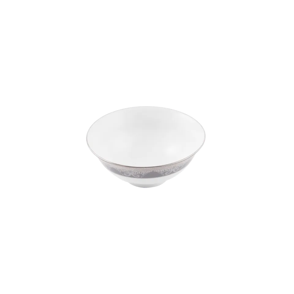 haviland-romane-bol-riz-gris-porcelaine-limoges image 1