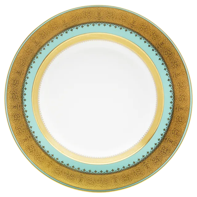 haviland-bassora-plat-rond-creux-porcelaine-limoges image 1