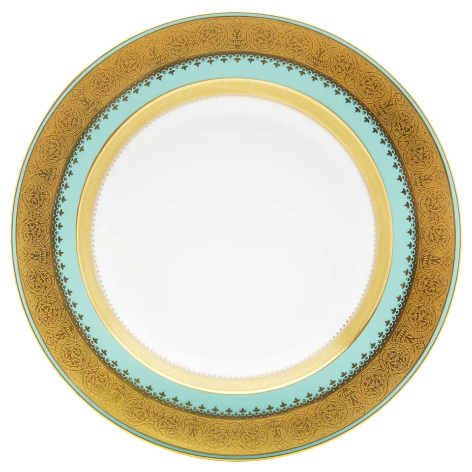 haviland-bassora-plat-rond-creux-porcelaine-limoges image 1