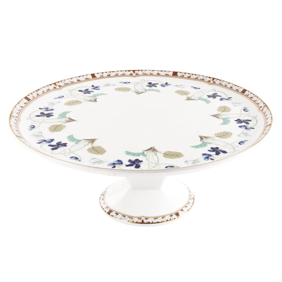 haviland-imp-ratrice-eug-nie-plat-tarte-sur-pied image 1
