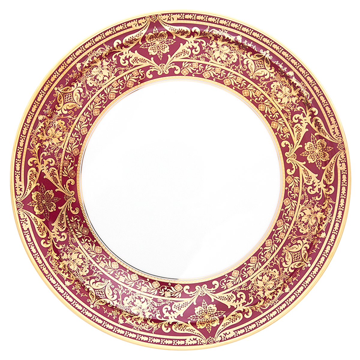 haviland-matignon-plat-tarte-cerise-or-porcelaine-limoges image 1