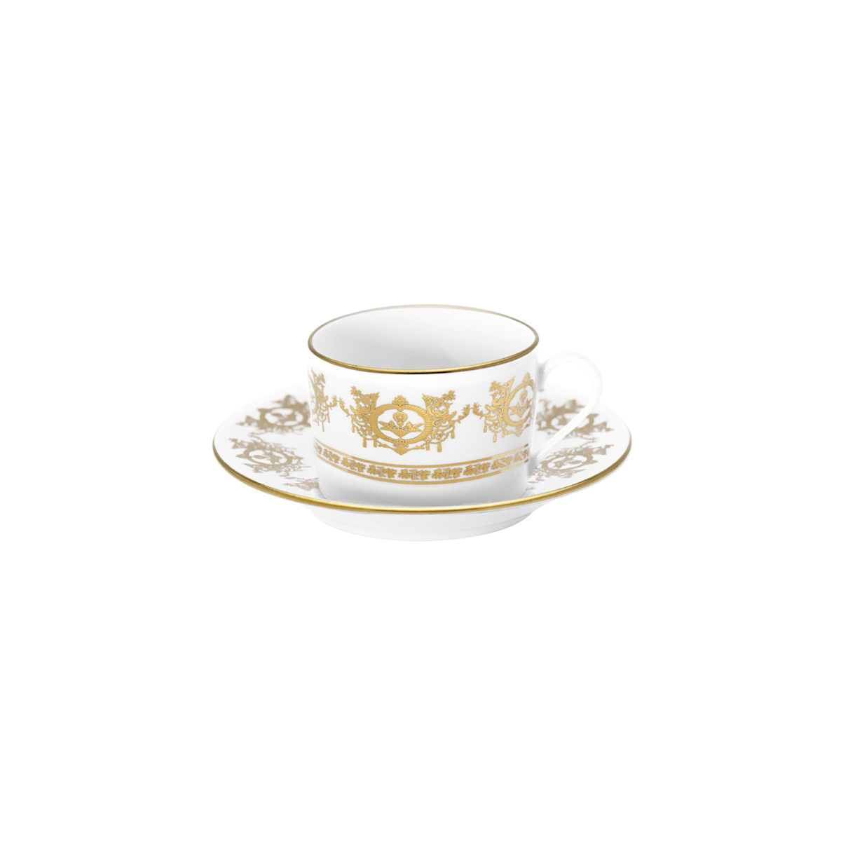 haviland-ritz-imp-rial-tasse-et-soucoupe-th-blanc-ritz-paris image 1