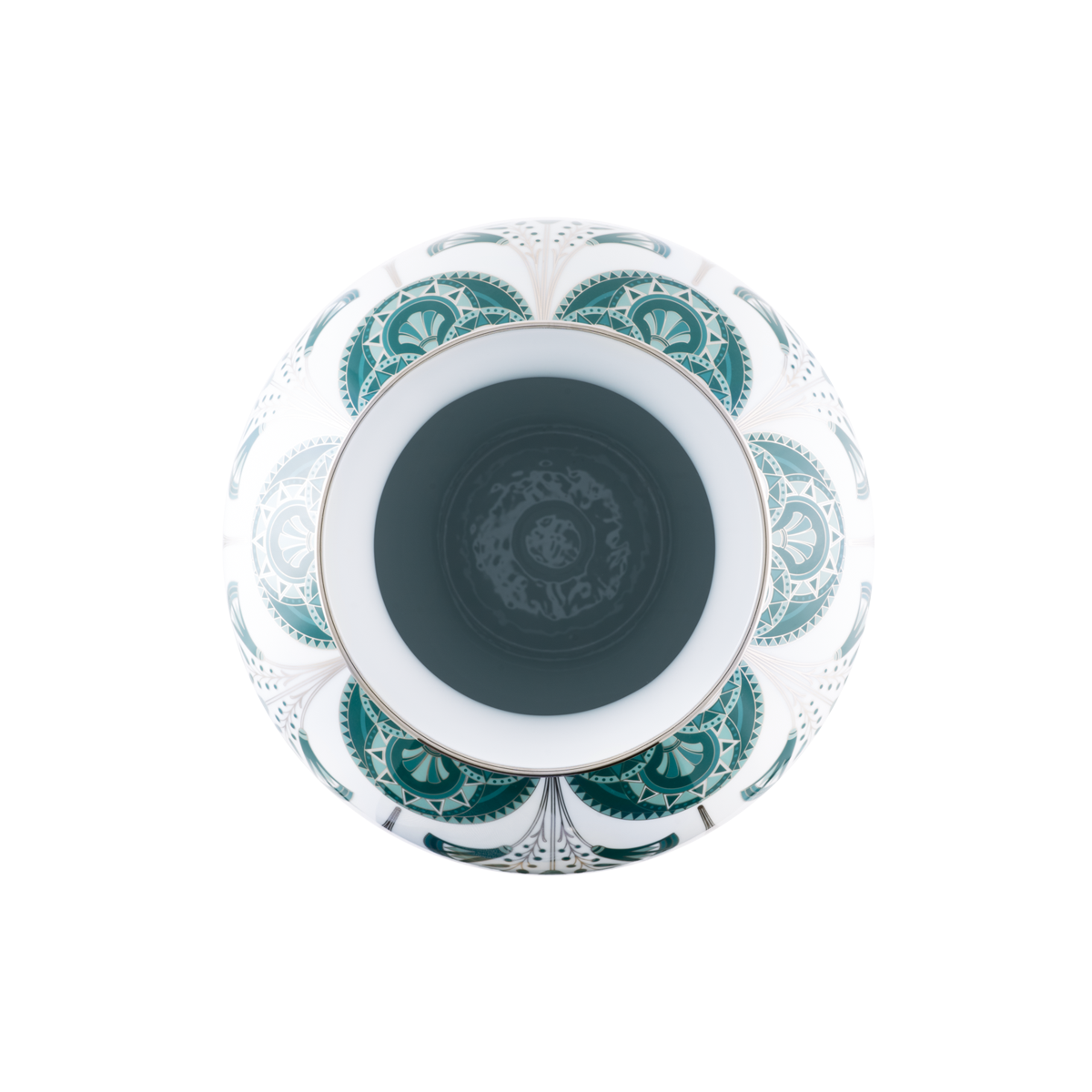 haviland-r-ves-du-nil-vase-prestige-porcelaine-vert-platine image 2
