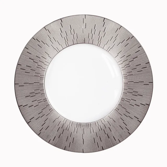 haviland-infini-assiette-d-ner-platine-porcelaine image 1