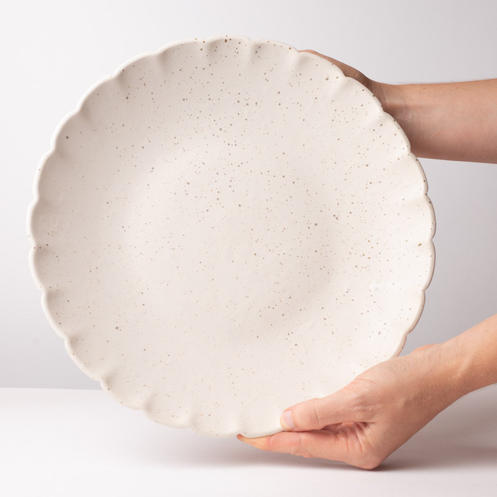 jeda-c-ramique-plat-creux-fleurs-plat-service-30-cm image 1