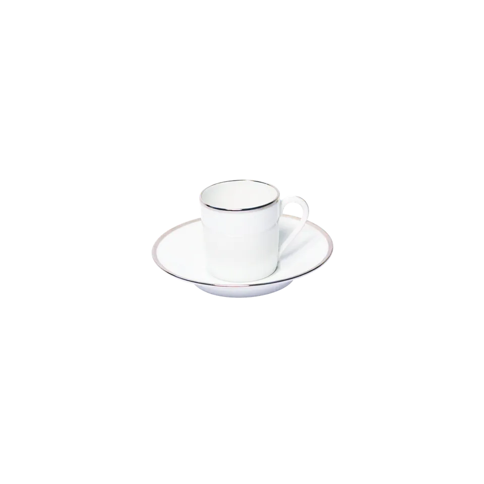 haviland-orsay-tasse-expresso-soucoupe-platine image 1