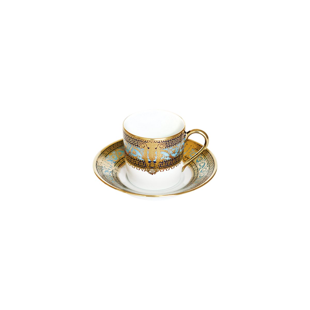 haviland-salon-murat-tasse-caf-soucoupe-bleu-ciel-or image 1