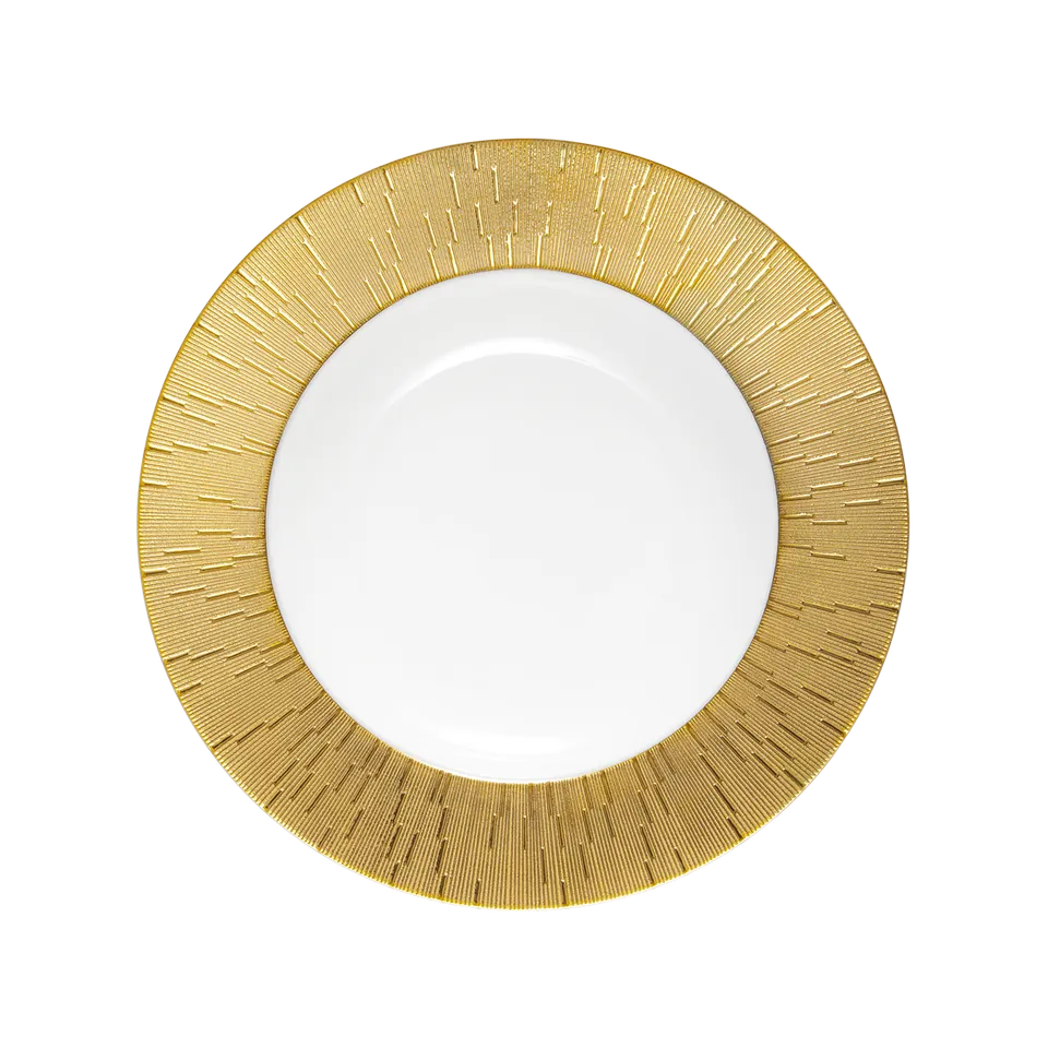 haviland-infini-assiette-creuse-aile-or-porcelaine image 1