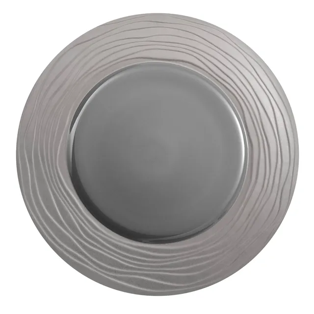 m-dard-de-noblat-escale-nature-assiette-pr-sentation-31-5-cm-gris-lot-3 image 1