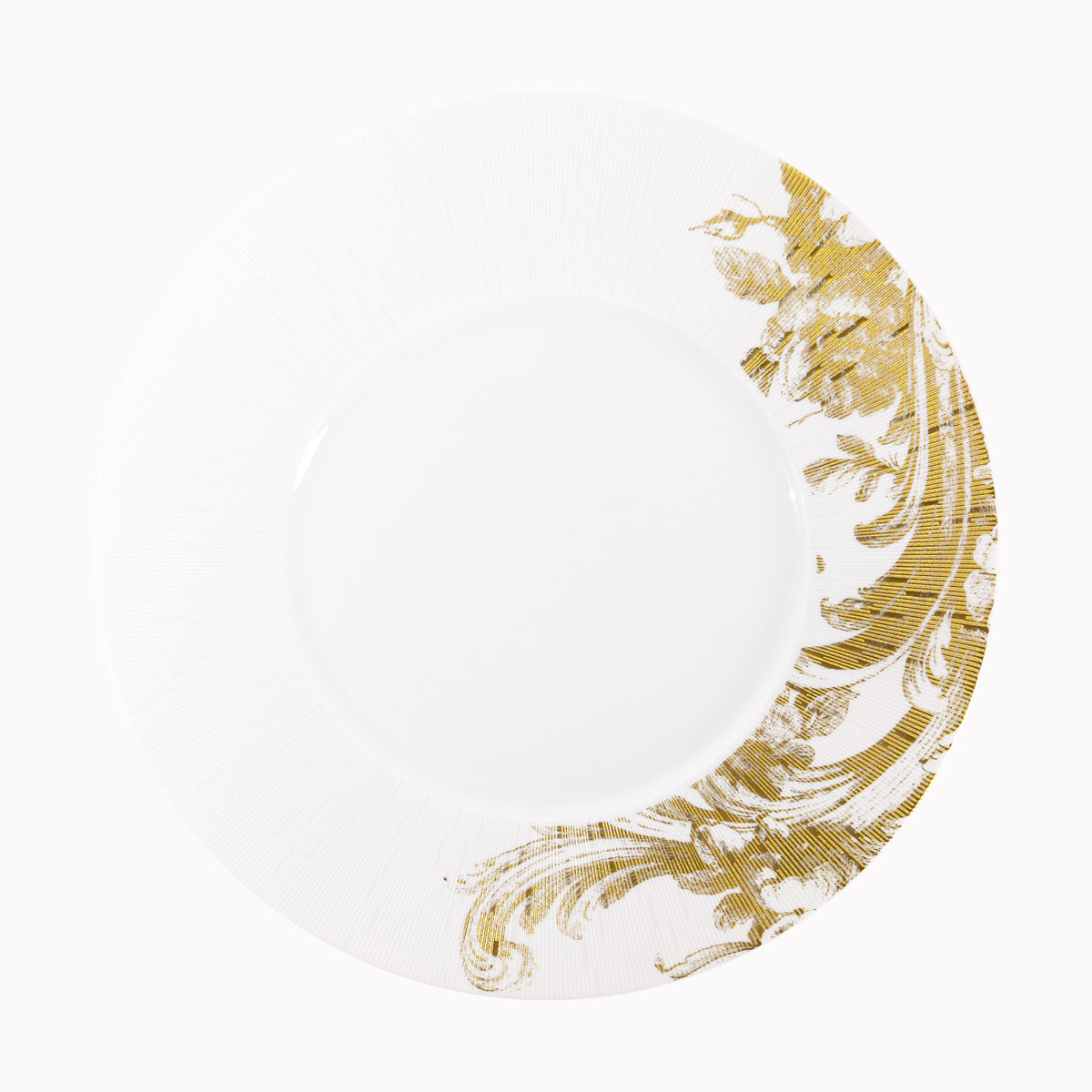 haviland-stanislas-assiette-d-ner-porcelaine-or image 1