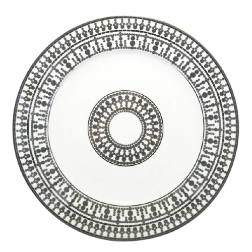 haviland-tiara-assiette-de-pr-sentation-blanc-platine-porcelaine image 1