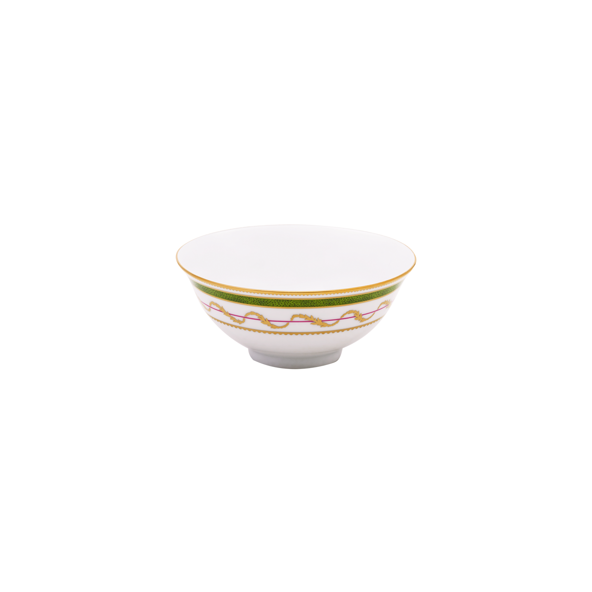 haviland-vieux-paris-vert-bol-riz-porcelaine-d-cor-vert image 1
