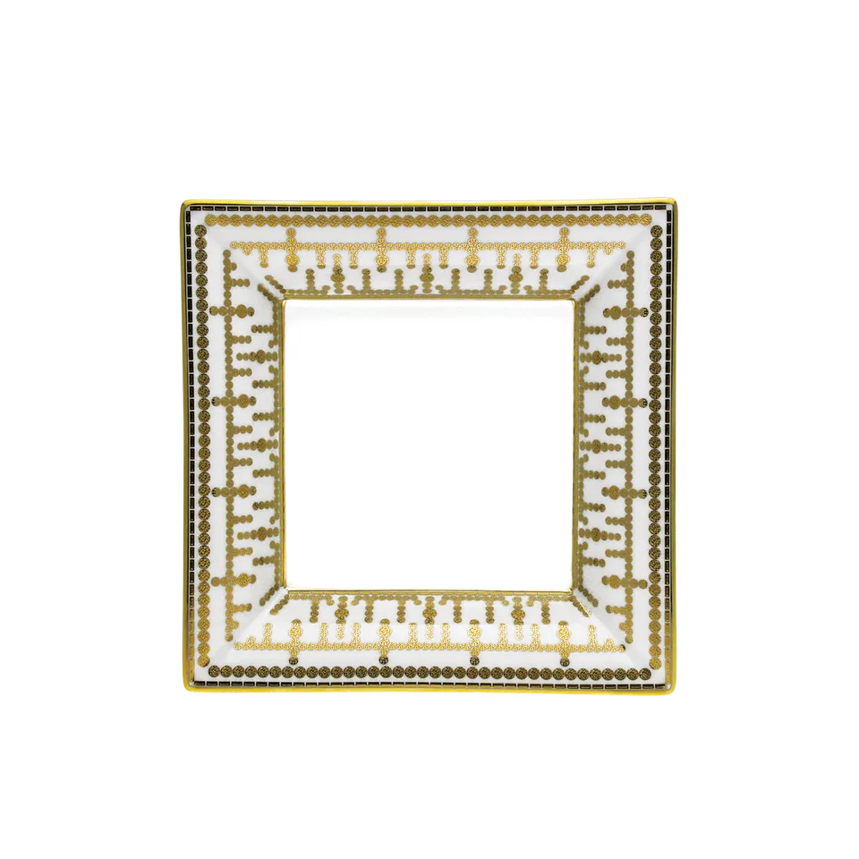 haviland-tiara-vide-poches-porcelaine-moyen-blanc-or image 1