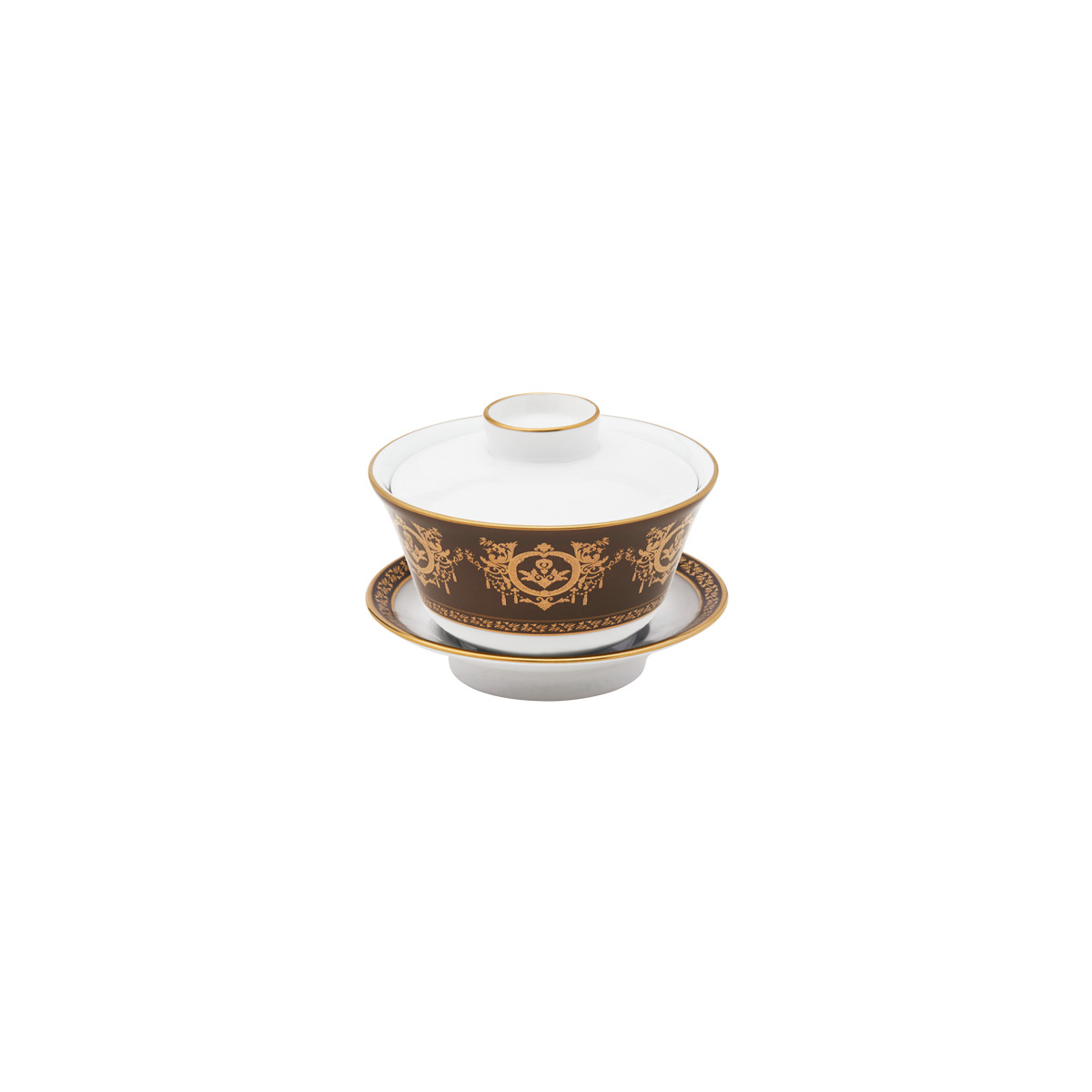 haviland-ritz-imp-rial-tasse-th-chinoise-soucoupe-bronze image 1