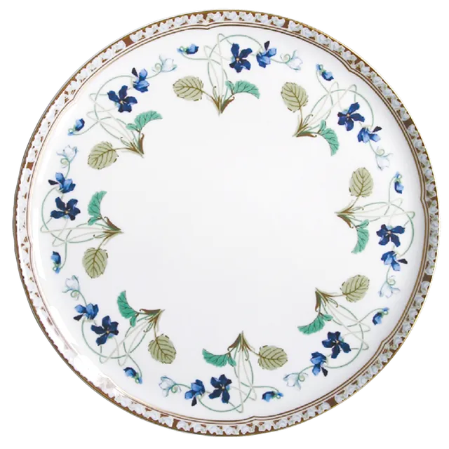 haviland-imp-ratrice-eug-nie-plat-tarte-porcelaine-blanc image 1