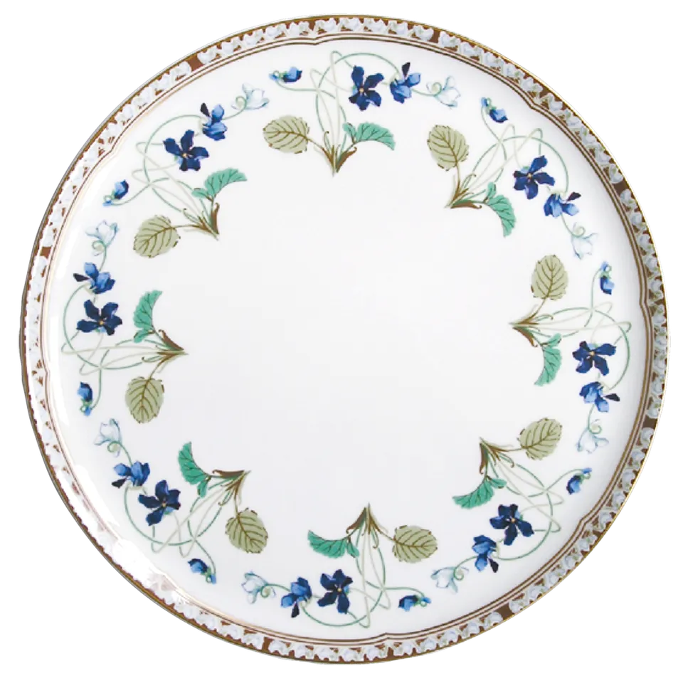 haviland-imp-ratrice-eug-nie-plat-tarte-porcelaine-blanc image 1