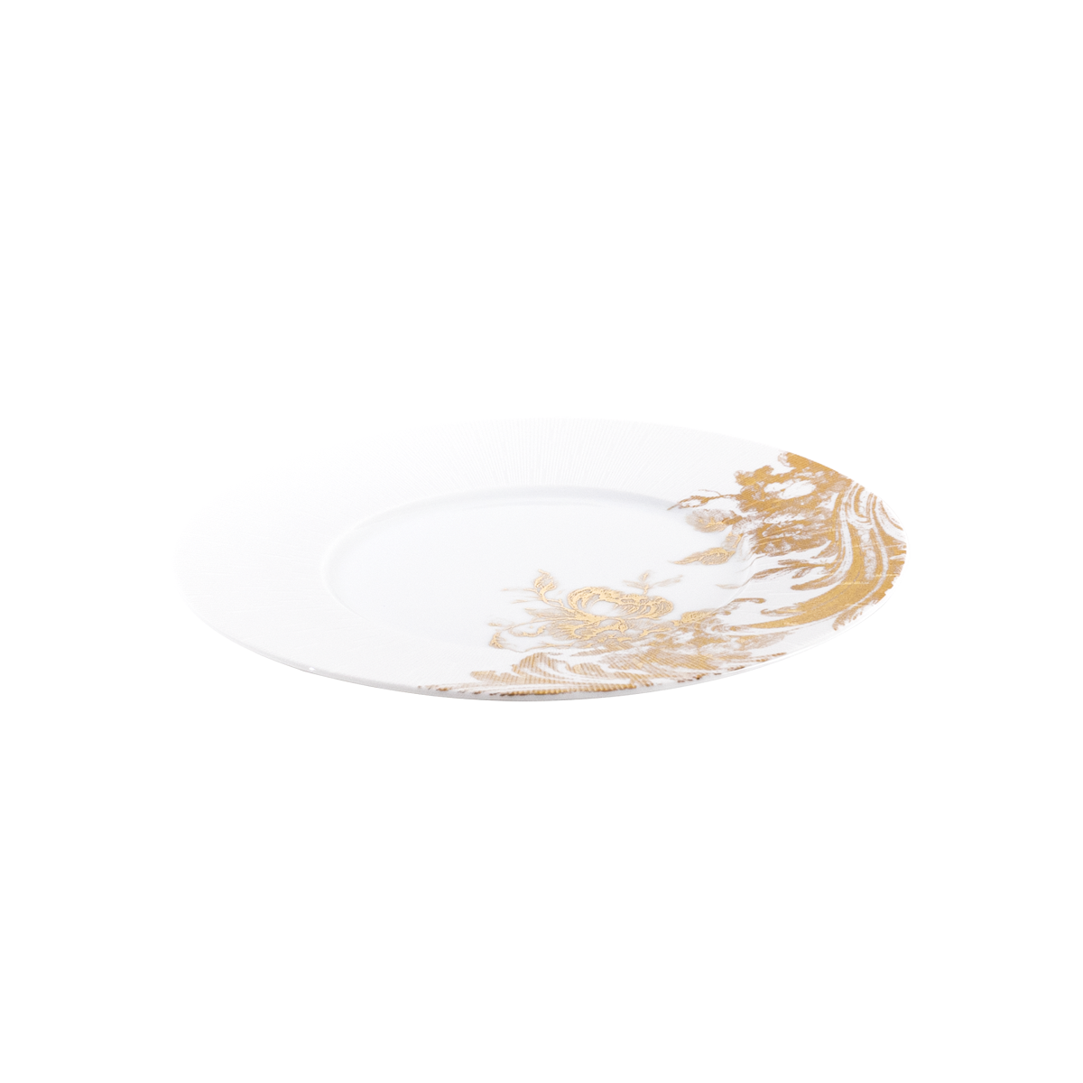haviland-stanislas-assiette-dessert-porcelaine-bord-or image 2