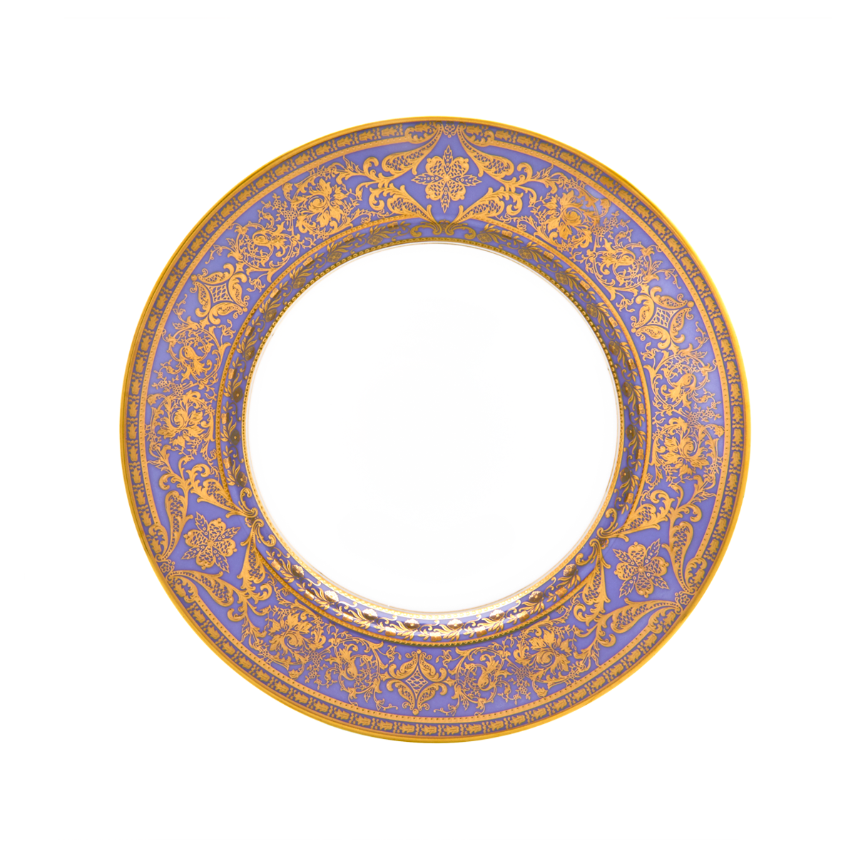 haviland-matignon-assiette-creuse-lavande-or image 1