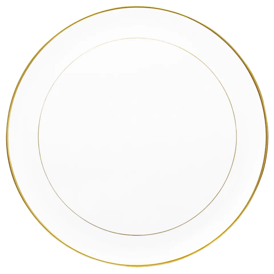 haviland-orsay-plat-tarte-or-porcelaine-limoges image 1