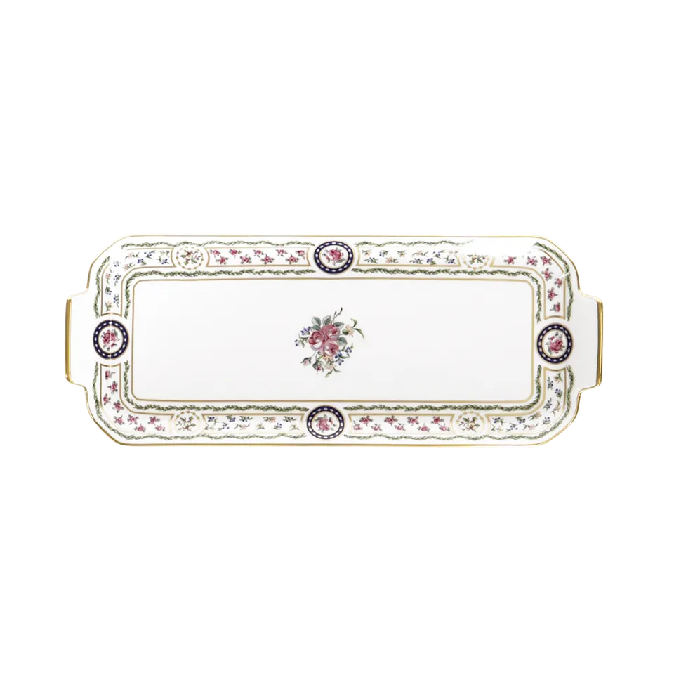 haviland-louveciennes-plat-cake-porcelaine-long image 1