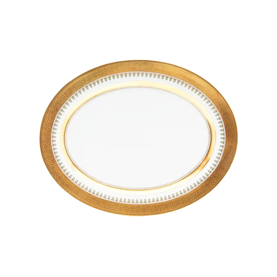 haviland-matrah-plat-ovale-porcelaine-limoges image 1