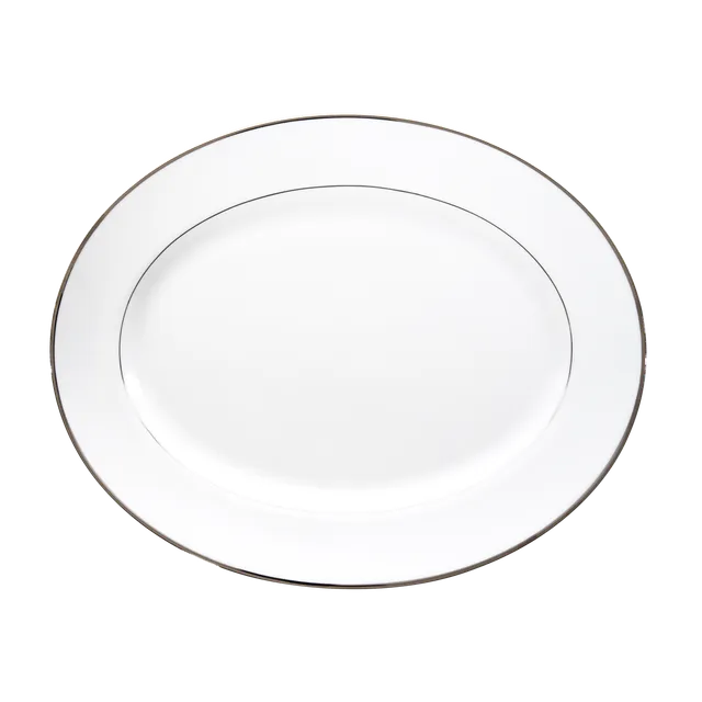 haviland-orsay-plat-ovale-platine-porcelaine image 1