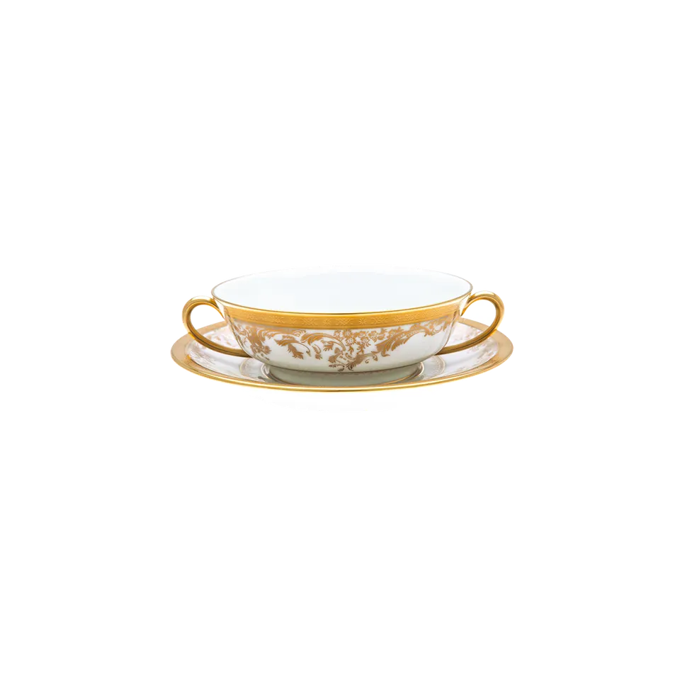 haviland-diplomate-bol-bouillon-et-soucoupe-porcelaine image 1