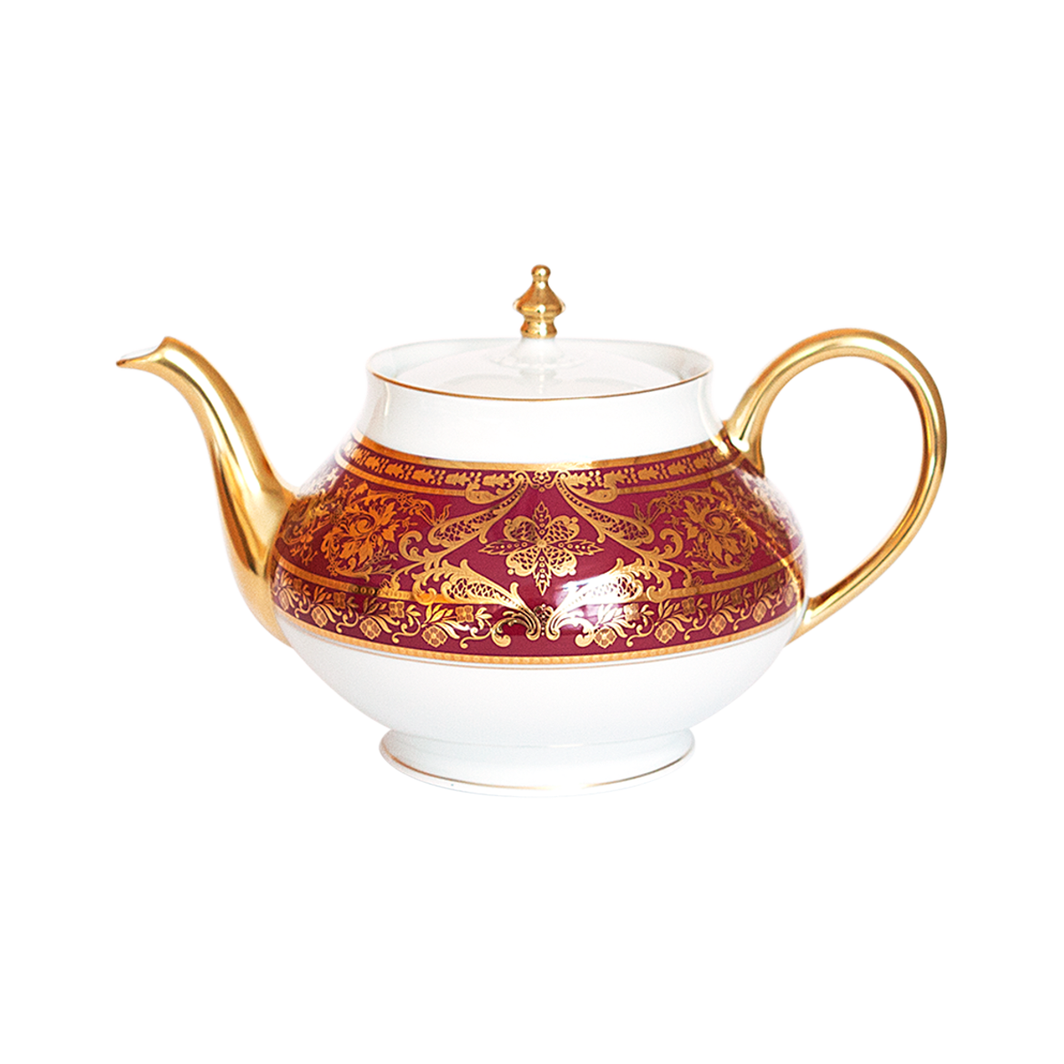 haviland-matignon-th-i-re-boule-porcelaine-cerise-or image 1