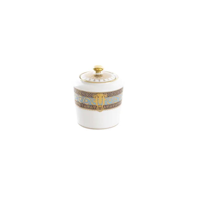 haviland-salon-murat-sucrier-porcelaine-bleu-ciel-or image 1