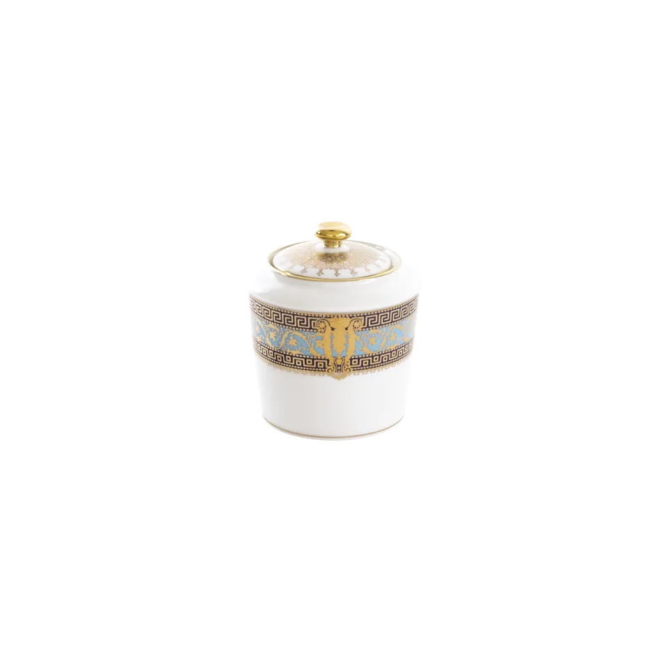 haviland-salon-murat-sucrier-porcelaine-bleu-ciel-or image 1